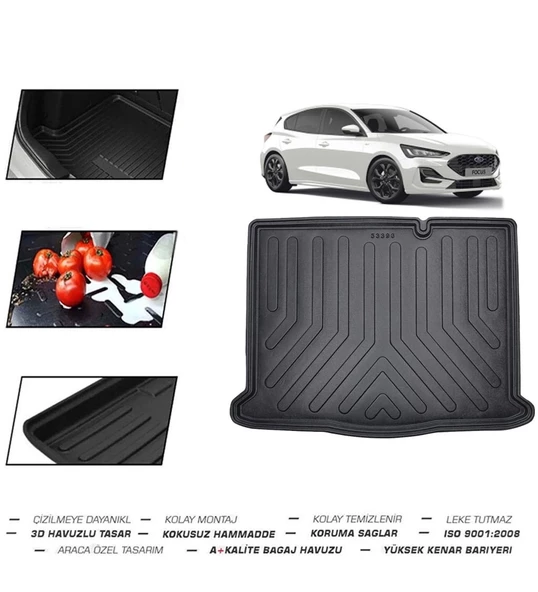 Ford Focus HB İnce Stepne 2021 Model Bagaj Havuzu - Resim 2