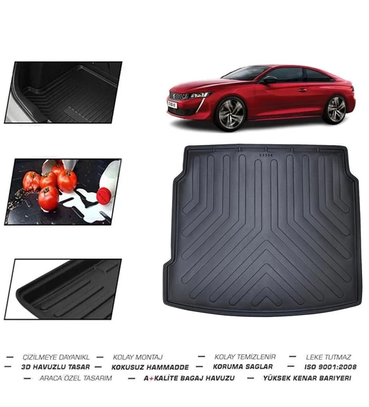 Peugeot 508 2018  Model Bagaj Havuzu - Resim 2