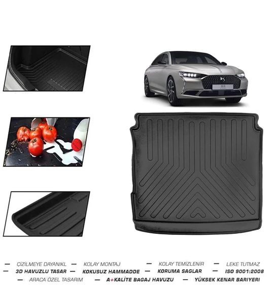 DS 7 Crossback E-Tense 2025 Model Bagaj Havuzu - Resim 2