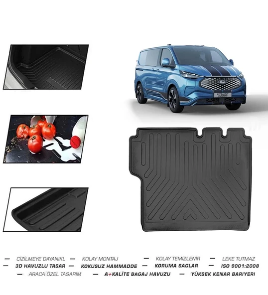 Ford Tourneo Custom 8+1 2026 Model Bagaj Havuzu - Resim 2