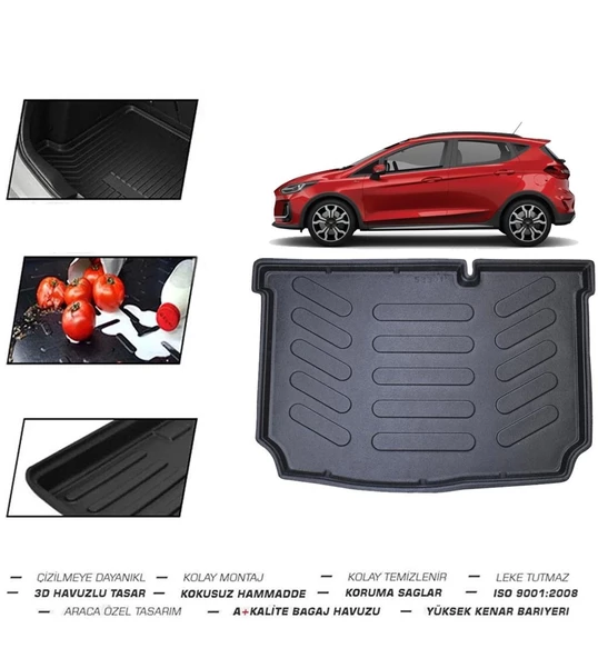 Ford Fiesta 2024 Model Bagaj Havuzu - Resim 2