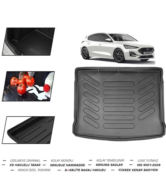 Ford Focus HB Tamir Kitli 2020 Model Bagaj Havuzu - Resim 2