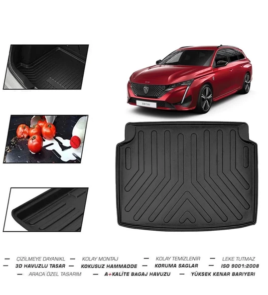 Peugeot 308 2025 Model Bagaj Havuzu - Resim 2