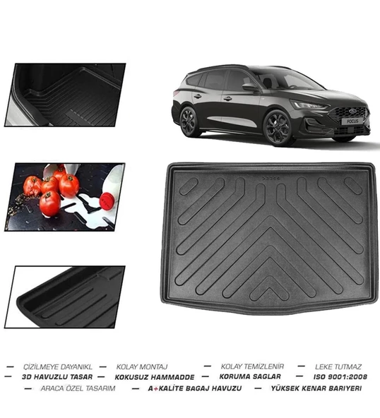 Ford Focus STW Alt Kısım 2021 Model Bagaj Havuzu - Resim 2