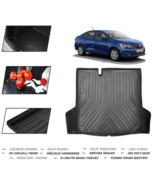 Renault Taliant 2021 Model Bagaj Havuzu - Resim 2