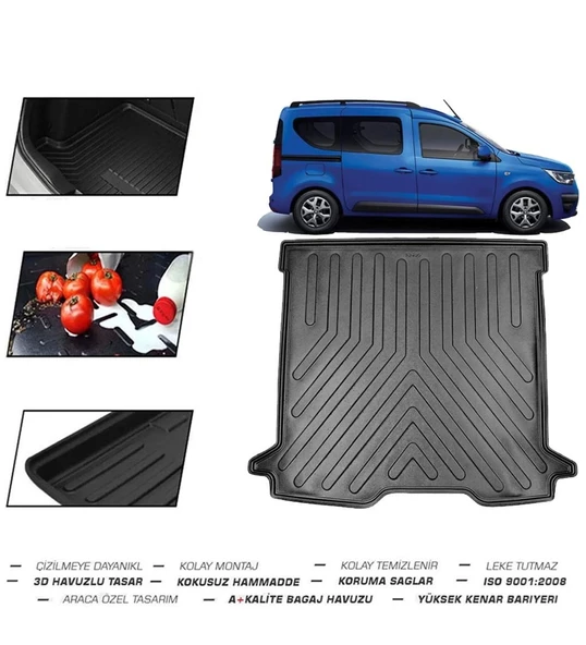 Renault Express 2021  Model Bagaj Havuzu - Resim 2