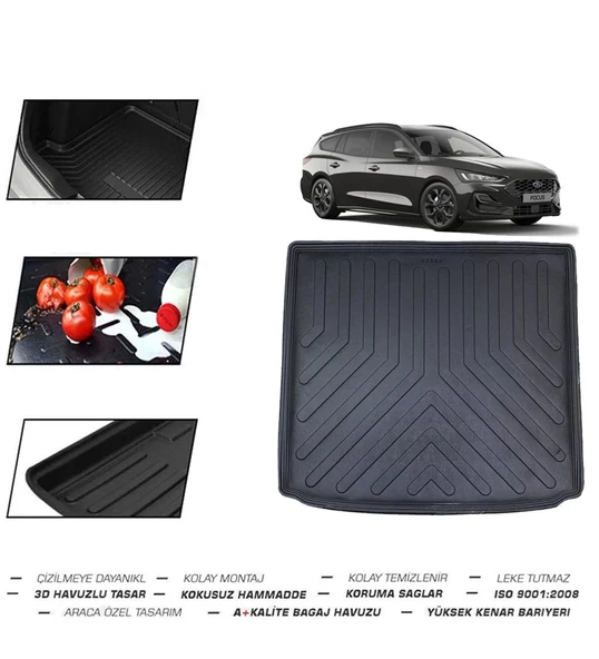 Ford Focus STW Üst Kısım 2018  Model Bagaj Havuzu - Resim 2