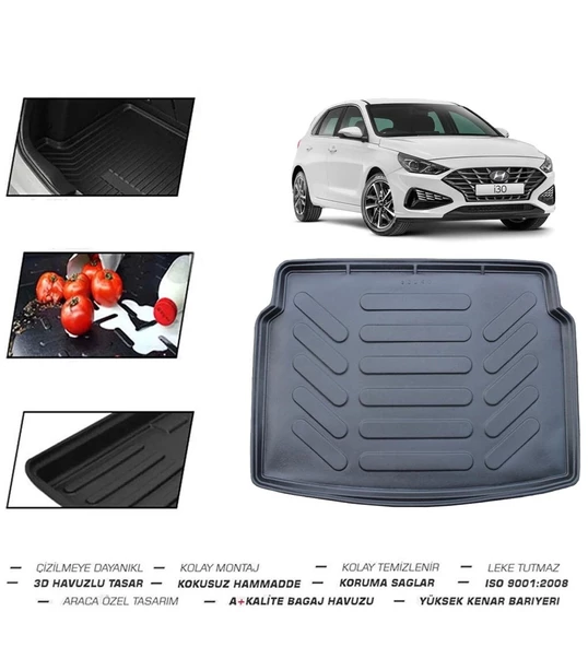 Hyundai i30 Üst 2024 Model Bagaj Havuzu - Resim 2
