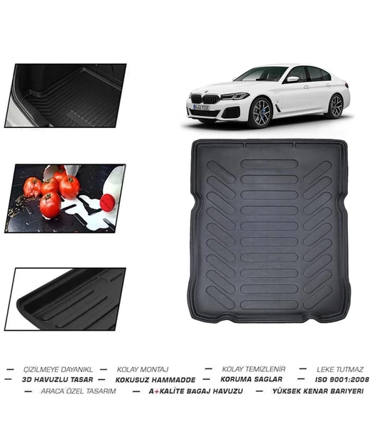 BMW 5 Serisi G30 2022 Model Bagaj Havuzu - Resim 2