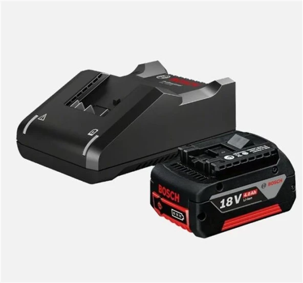 Bosch 18V Başlangıç Akü seti 1x4.0 Ah + GAL 18V-40 - 1600A01B9Y