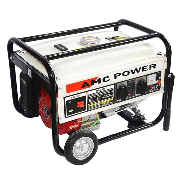 AMC Power Benzinli Jeneratör ipli 3,5Kw BT-3800 - 2627001