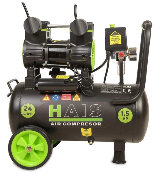 Hais Hava Kompresörü Sessiz 24 Lt 1,5 Hp - 4841075