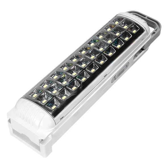 S-Link SL-3652 Beyaz 40 SMD Ledli 4V 1000Mah Şarjlı Acil Durum Işıldağı - 37798 - 2