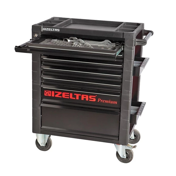 İzeltaş Premium Seri 7 Çekmeceli Full Dolu Dolap 243 Parça - 8245007096