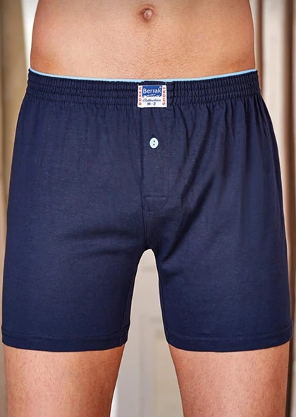 BERRAK 1099 ERKEK PENYE BOXER ŞORT 6 ADET  2XL LACİVERT