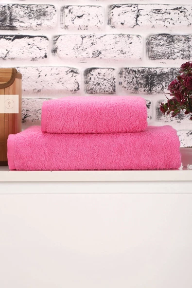 2 Parça Kadın / Erkek Banyo Duş Hamam Havlu Seti 90x150 Cm %100 Pamuklu - 6