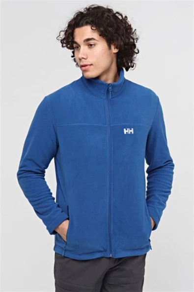 Helly Hansen Hh Zippy Erkek Tam Fermuarlı Mavi Polar HH..12007HHA.606 - 2