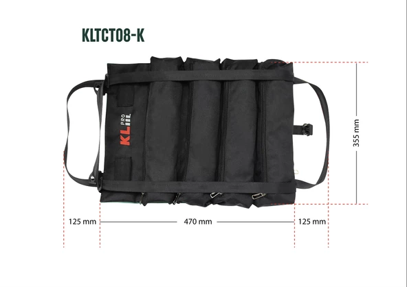 Klpro KLTCT08-K Katlanabilir Alet Çantası - 4