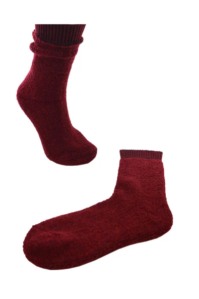 Kadın Yün Çorap Ters Havlu Ultra Yumuşak 36-41 Vns - 2