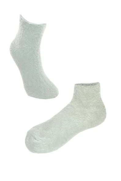 Nefes Alan Çorap Kadın Kadifemsi Özel Doku Mikro Pamuk 36-40 - Resim 6