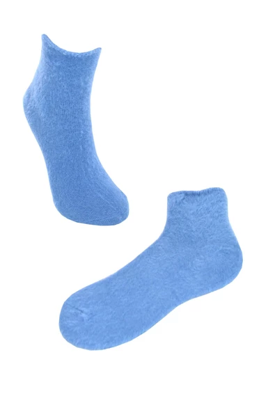 Nefes Alan Çorap Kadın Kadifemsi Özel Doku Mikro Pamuk 36-40 - Resim 9