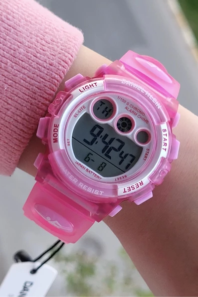Daniel Klein DKISTE820 Pembe Renk 6 Farklı Işıklı 5 Atm Çocuk Kol Saati - 2