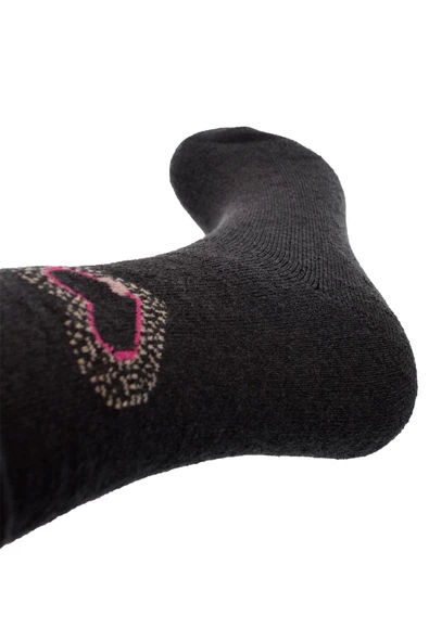 Kadın Pamuk Çorap Kalp Baskı S.Donna 36-40 - Resim 4
