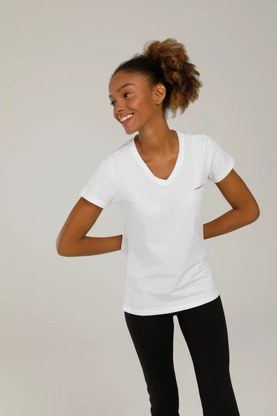 LUMBERJACK CT126 BASIC V NECK T-SHIRT 2FX - 2