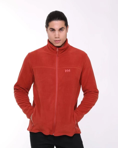Helly Hansen Hh Zippy Erkek Tam Fermuarlı Kırmızı Polar HH..12007HHA.219