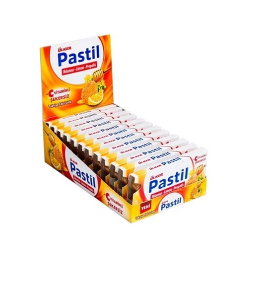 Ülker Ihlamur Limon Propolis 8 Pastil 12 Adet - 2