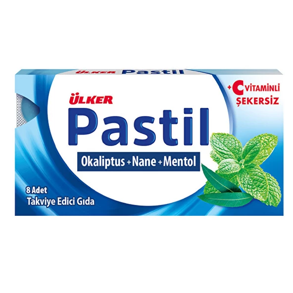 Ülker Okaliptus Nane Mentol 8 Pastil