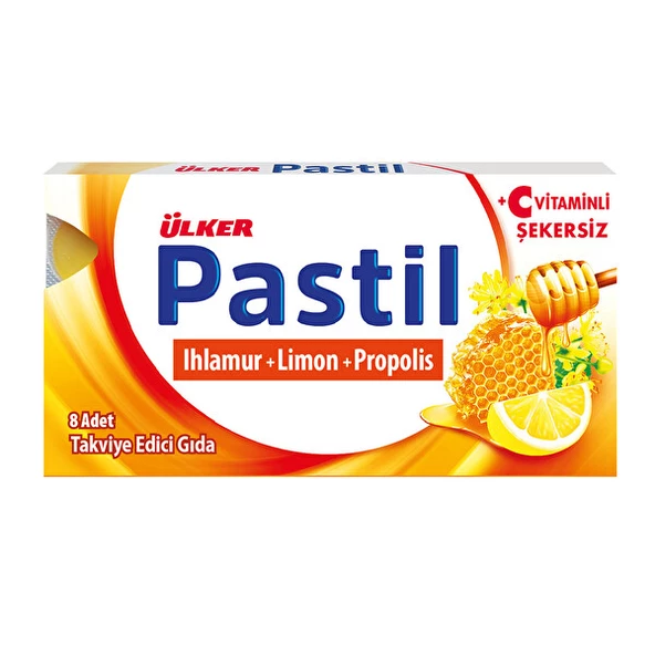 Ülker Ihlamur Limon Propolis 8 Pastil - 2