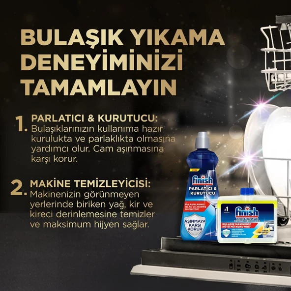 Finish Quantum Ultimate Bulaşık Makinesi Tableti 20'li - 8