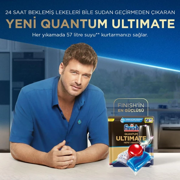 Finish Quantum Ultimate Bulaşık Makinesi Tableti 20'li - 3