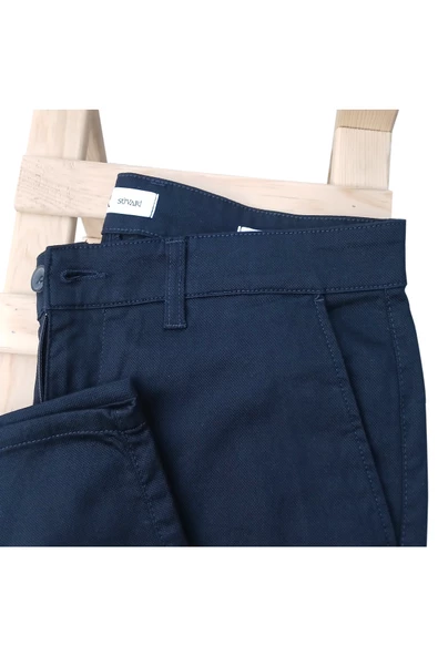 PREMİUM CAESAR SLİM FİT PAMUK KETEN PANTOLON - Resim 8