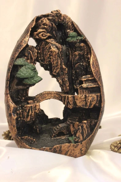 Büyük Dağ Görünümlü Geri Akış Tütsülük - Resim 5