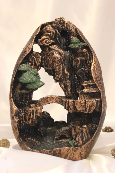 Büyük Dağ Görünümlü Geri Akış Tütsülük - Resim 6