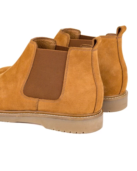 Anzer Taba Hakiki Süet Deri Erkek Bot - Resim 5