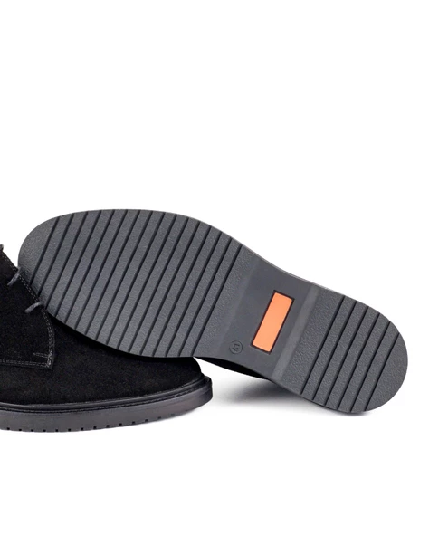 Kaçkar Siyah Hakiki Süet Deri Erkek Bot - 3