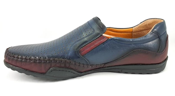 Çetintaş Büyük Numara Ayakkabı 4415 % 100 Hakiki Deri 45-46-47-48 Siyah - 4