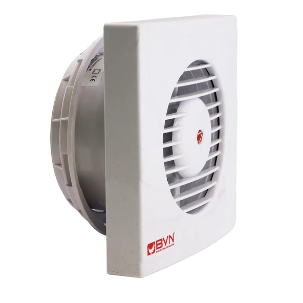 Dekoratif Banyo Wc Havalandırma Aspiratörü Fanı Kirli Hava Kötü Koku Fanı Plastik Vantilatör 100 mm - Resim 4