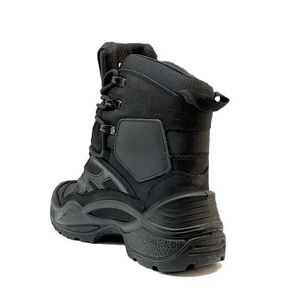 VOGEL Danıals Tactical C1707 Fermuarsız Dört Mevsim Siyah Arazi Outdoor Trekking Bot - 4