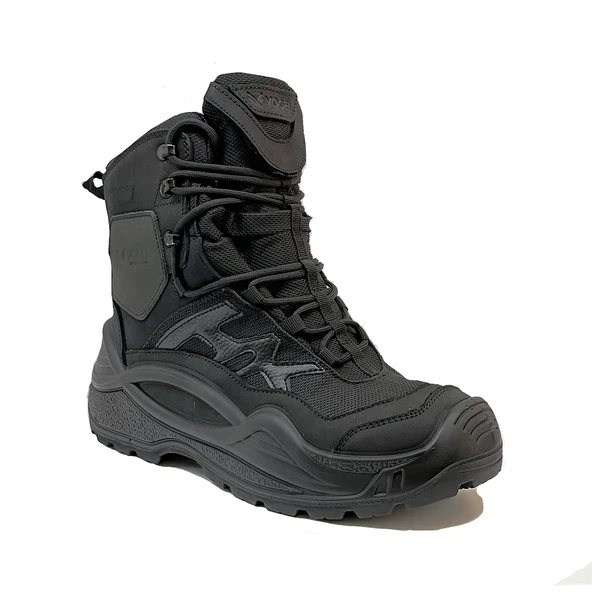 VOGEL Danıals Tactical C1707 Fermuarsız Dört Mevsim Siyah Arazi Outdoor Trekking Bot - 5