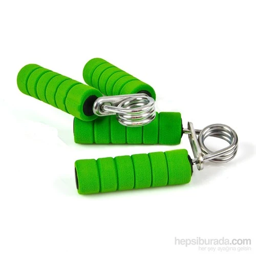 Cosfer Sünger Kaplı Çelik El Yayı (2 Adet) C5981 Yeşil