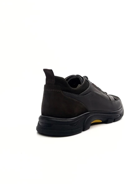 Marcomen 18174 Erkek Hakiki Deri Kalın Taban Günlük Ayakkabı - 8