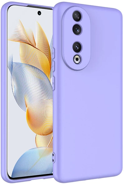 Huawei Honor 90 Kılıf Lansman Mat İçi Kadife Pürüzsüz Kaymaz - 3