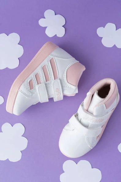 Albishoes Unisex Çocuk Boğazlı Bilekli Uzun Cırt Cırtlı Çocuk Spor Ayakkabı Çocuk Kids Bot&Bootie - 2