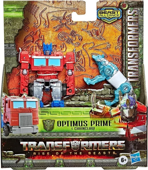 7 Rise of the Beasts Weaponizer Optimus Prime Chainclaw - F3897-F4612