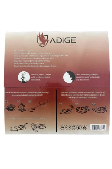 Adige Elmas Uçlu Daire Testere 255mm X 40T (460 Gr) - 5