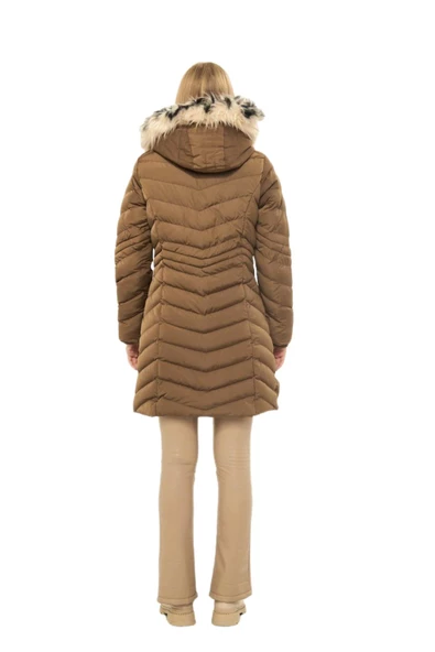 Kadın Büyük Beden Kapüşonlu Spor Mont M5302 BGL-ST03221 - Resim 11